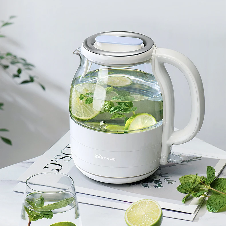 White Electric Water Kettle Glass Small Stainless Steel Samovar Electric Kettle Coffee Thermal Bouilloire Eco Friendly EH50EK
White Electric Water Kettle Glass Small Stainless Steel Samovar Electric Kettle Coffee Thermal Bouilloire Eco Friendly EH50EK