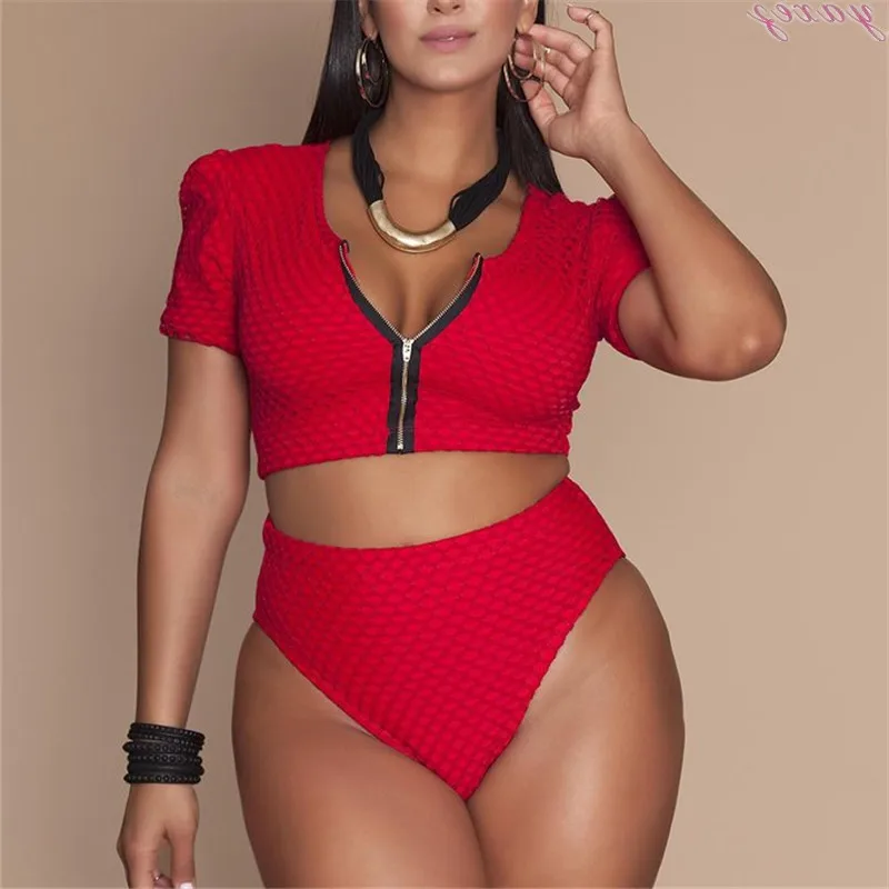 High Cut Bikini Mesh Bikini Swimsuit Mesh 5XL Solid Color Zipper High Waist Noodles Double-deck Lining Sleeve Swimwear Women
High Cut Bikini Mesh Bikini Swimsuit Mesh 5XL Solid Color Zipper High Waist Noodles Double-deck Lining Sleeve Swimwear Women