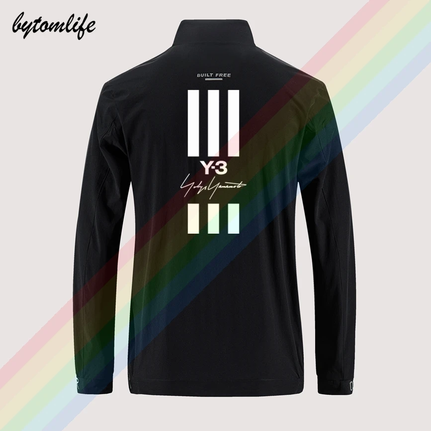 Yohji Yamamoto 3y stripe Slim sport jacket men's street windbreaker zipper thin jacket men's
Yohji Yamamoto 3y stripe Slim sport jacket men's street windbreaker zipper thin jacket men's