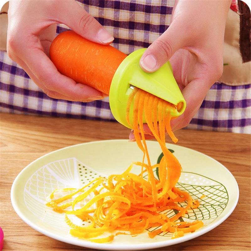 Kitchen Tool Vegetable Fruit Multifunction Spiral Shredder Peeler Manual Potato Carrot Radish Rotating Grater Kitchen Accessorie
Kitchen Tool Vegetable Fruit Multifunction Spiral Shredder Peeler Manual Potato Carrot Radish Rotating Grater Kitchen Accessorie