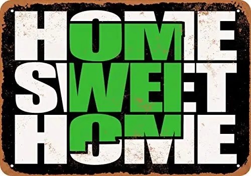 Metal Sign - Home Sweet Home New Mexico Black Green - Vintage Look Wall Decor for Cafe beer Bar Decoration Crafts
Metal Sign - Home Sweet Home New Mexico Black Green - Vintage Look Wall Decor for Cafe beer Bar Decoration Crafts