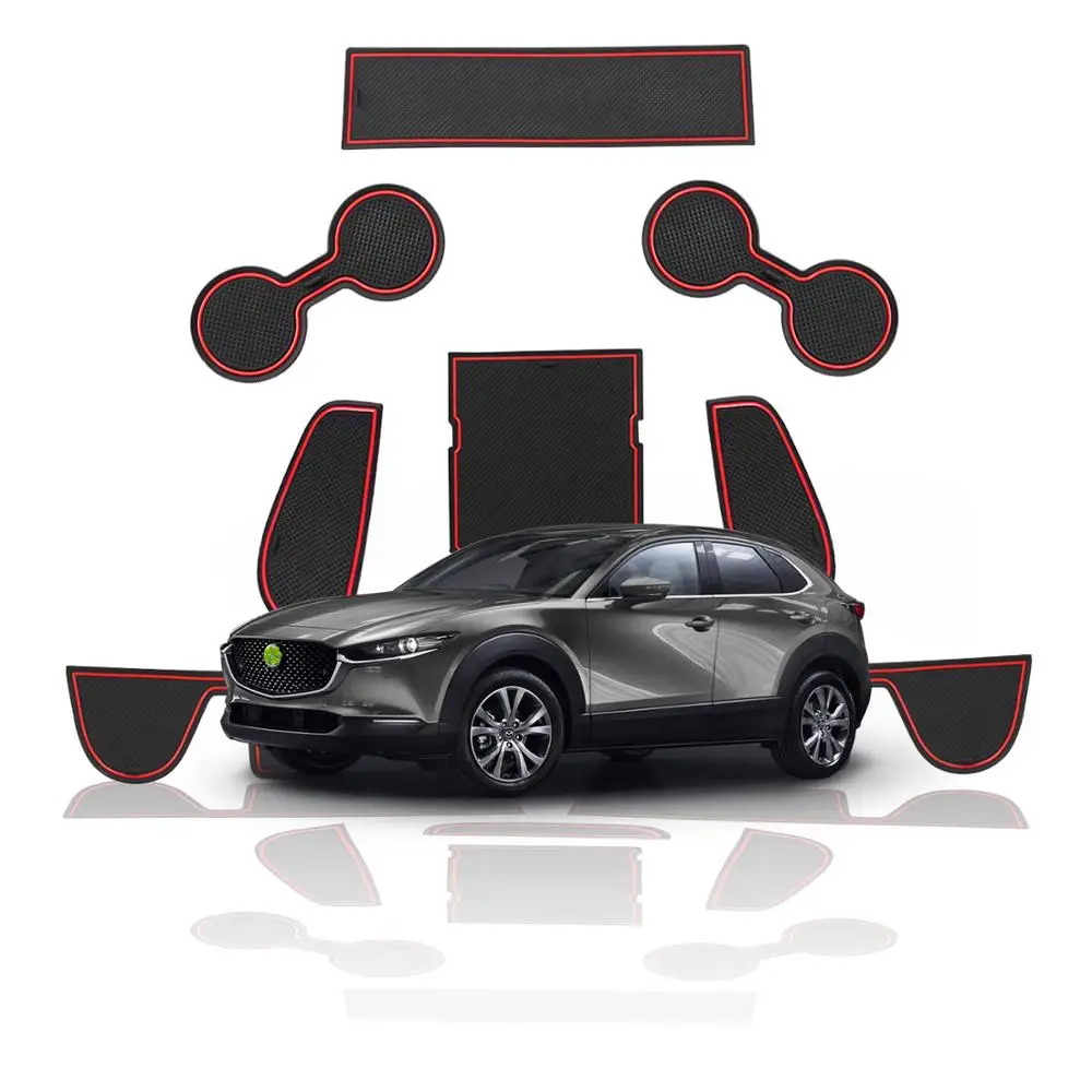 Ruiya автомобильный Противоскользящий резиновый дверной коврик для Mazda CX 30 2019 2020