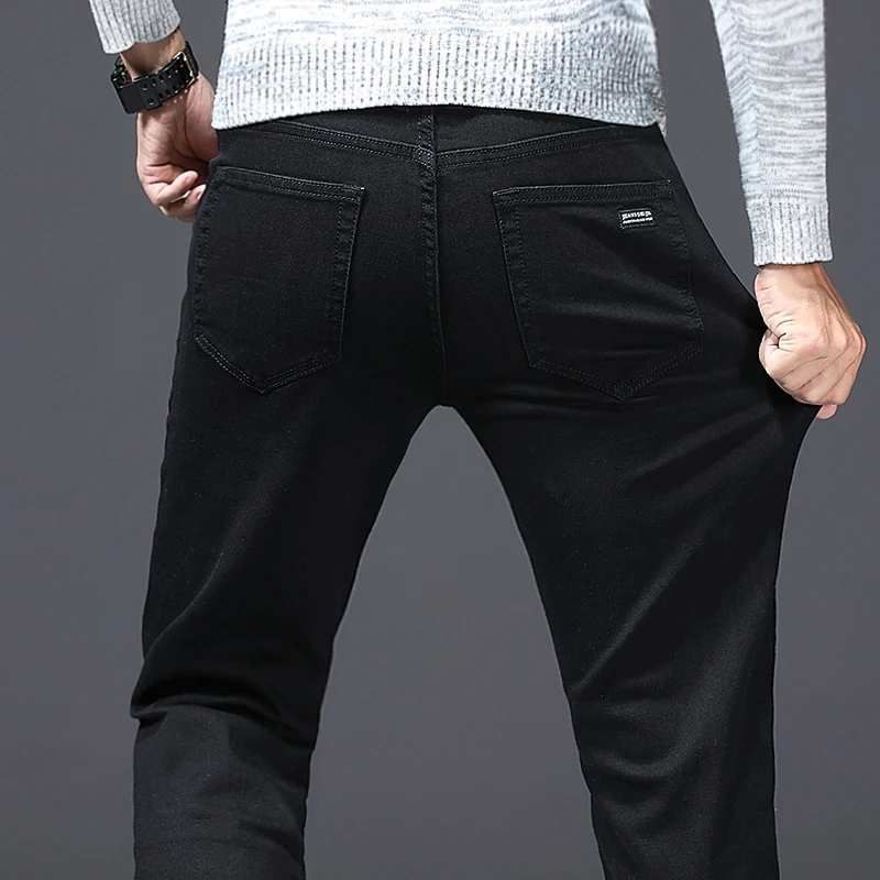 2021 Men Classic Jeans Jean Homme Pantalones Hombre Men Mannen Soft Black Biker Masculino Denim Overalls Mens Pants
2021 Men Classic Jeans Jean Homme Pantalones Hombre Men Mannen Soft Black Biker Masculino Denim Overalls Mens Pants