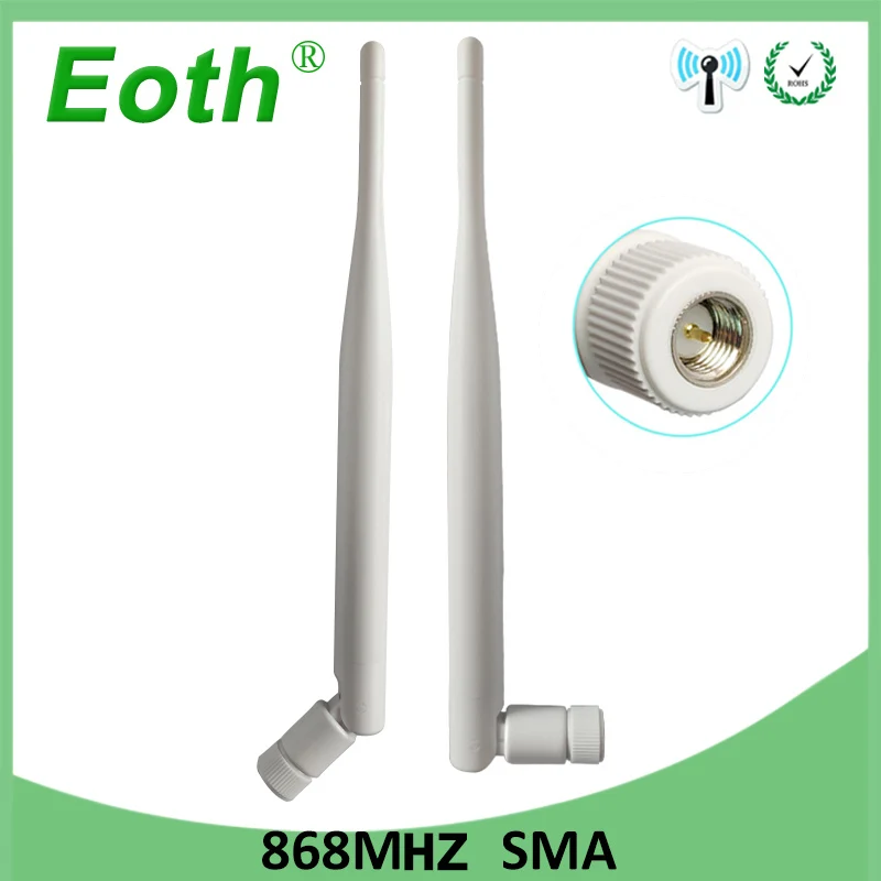 Антенна LORA 868 МГц 915 5P 5 дБи разъем SMA антенна для Интернета вещей GSM направленная