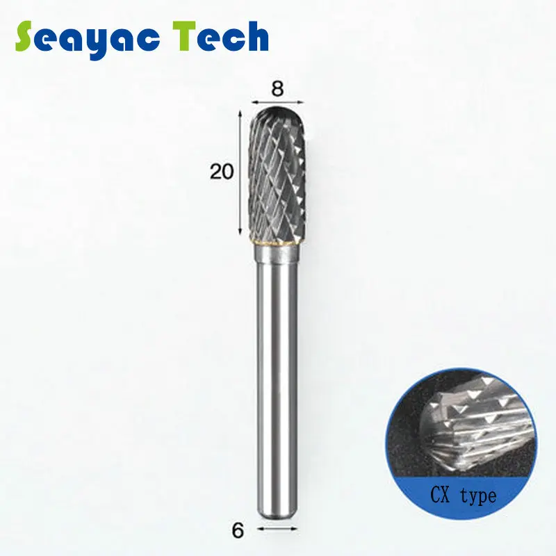 C-образный цилиндрический шариковый резак с двойным слотом, фрезерная головка для работ по дереву и алюминию 
C-образный цилиндрический шариковый резак с двойным слотом, фрезерная головка для работ по дереву и алюминию