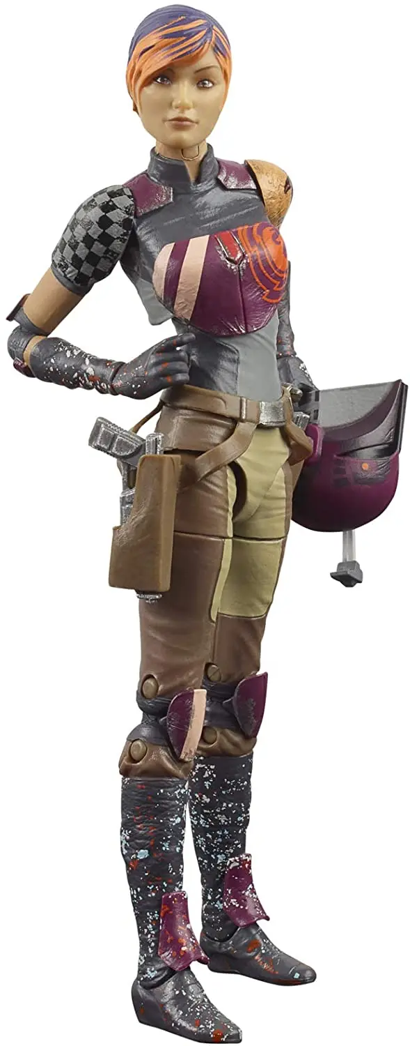 6inch Hasbro Star Wars Rebels Sabine Wren Mandalorian anime action & toy figures model toys for children
6inch Hasbro Star Wars Rebels Sabine Wren Mandalorian anime action & toy figures model toys for children