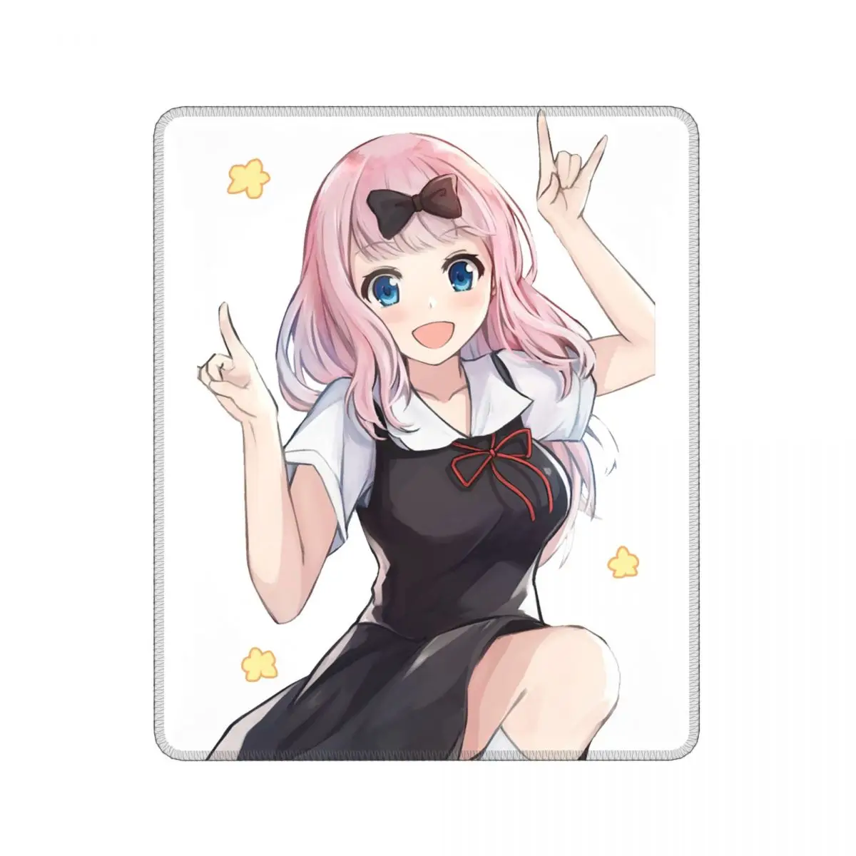 Cute Fujiwara Chika Kaguya Sama Love Is War Anime Cute Mouse Pad Lockedge Soft Mat Rubber Computer Keyboard Desk Pad
Cute Fujiwara Chika Kaguya Sama Love Is War Anime Cute Mouse Pad Lockedge Soft Mat Rubber Computer Keyboard Desk Pad