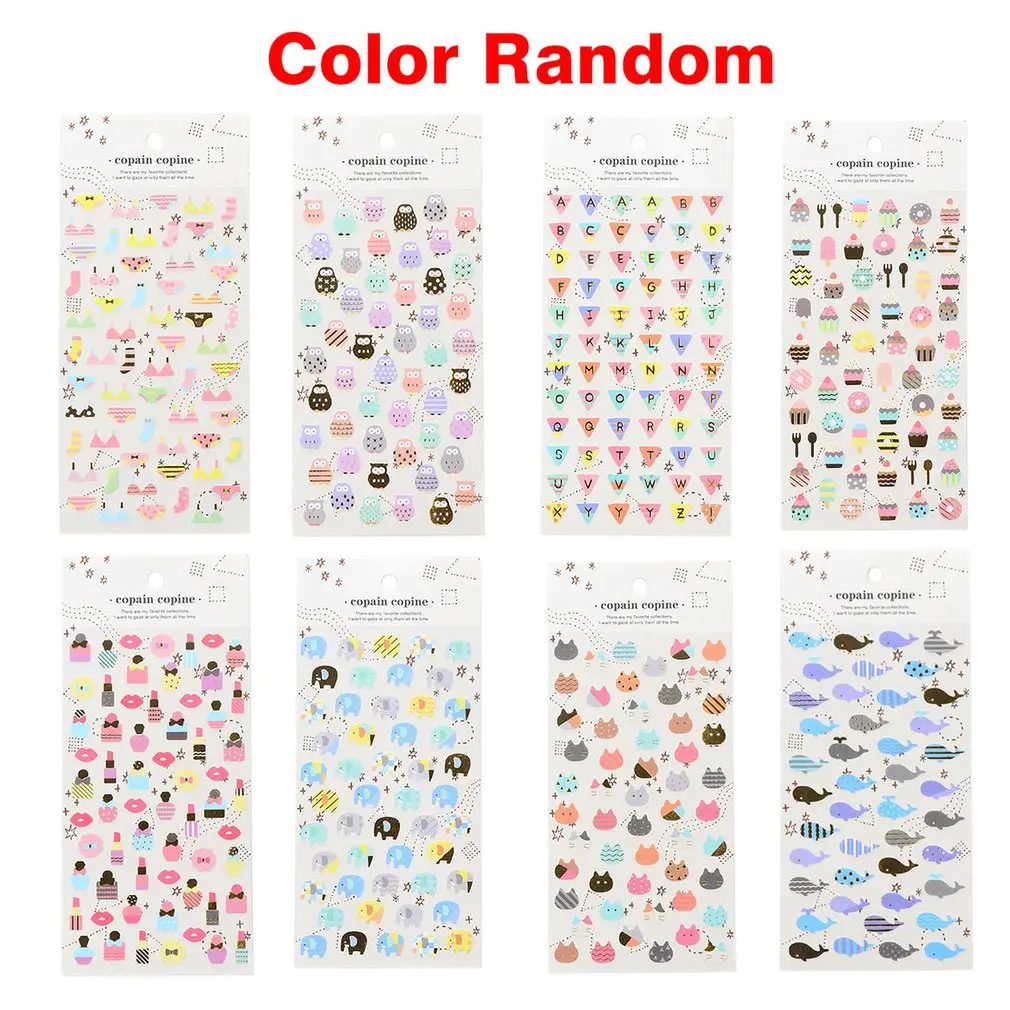 Kawaii Cute Cartoon Pattern Diary Stickers Kawaii DIY Scrapbooking Decoration Stationery Sticker Supplies
Kawaii Cute Cartoon Pattern Diary Stickers Kawaii DIY Scrapbooking Decoration Stationery Sticker Supplies