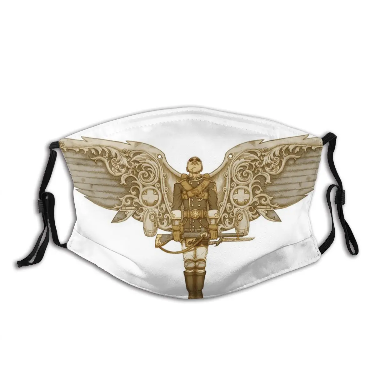 Steampunk Peregrine Military Pencil Sepia Victorian Reusable Mouth Face Mask Anti Haze Dust Proof with Filters Winter Protection
Steampunk Peregrine Military Pencil Sepia Victorian Reusable Mouth Face Mask Anti Haze Dust Proof with Filters Winter Protection