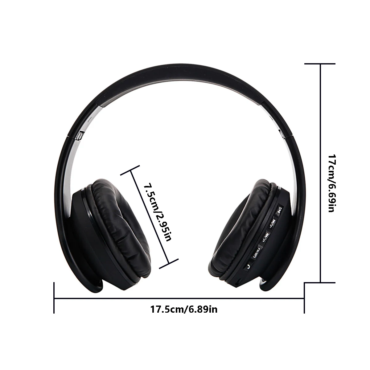 Foldable FM Stereo MP3 Player Wired Bluetooth Headset Mini Portable Gaming Earphone
Foldable FM Stereo MP3 Player Wired Bluetooth Headset Mini Portable Gaming Earphone