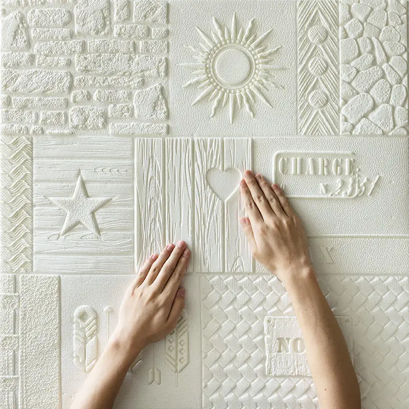 1Piece 70X70cm DIY Self Adhesive 3D Wallpaper Three-dimensional Relief Stickers Waterproof Kitchen Decor 3D Wall Decor Living
1Piece 70X70cm DIY Self Adhesive 3D Wallpaper Three-dimensional Relief Stickers Waterproof Kitchen Decor 3D Wall Decor Living