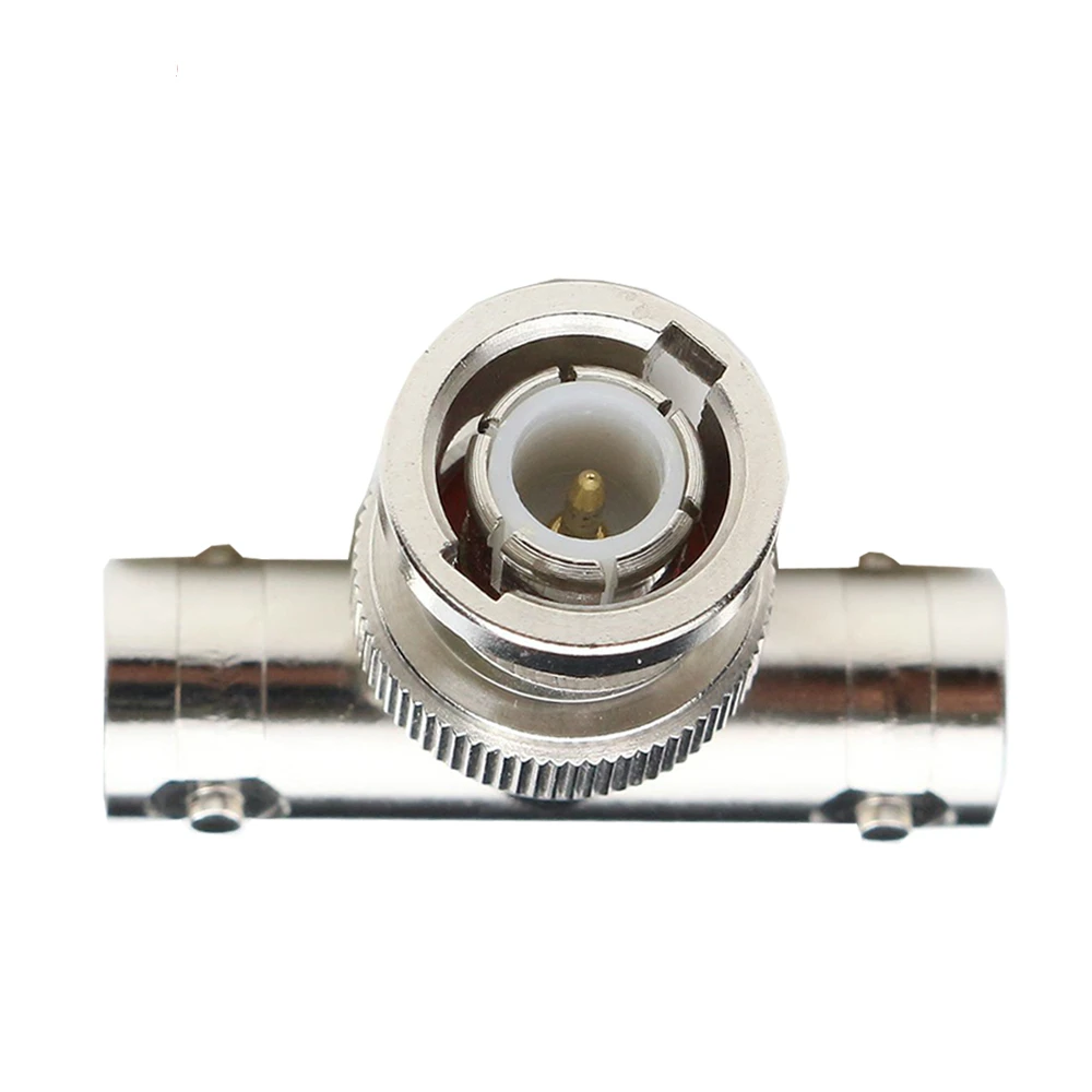 ANPWOO BNC male plug to 2 BNC female jack brooches to socket 3 way Splitter Connector 10pcs/lot for CCTV Camera
ANPWOO BNC male plug to 2 BNC female jack brooches to socket 3 way Splitter Connector 10pcs/lot for CCTV Camera