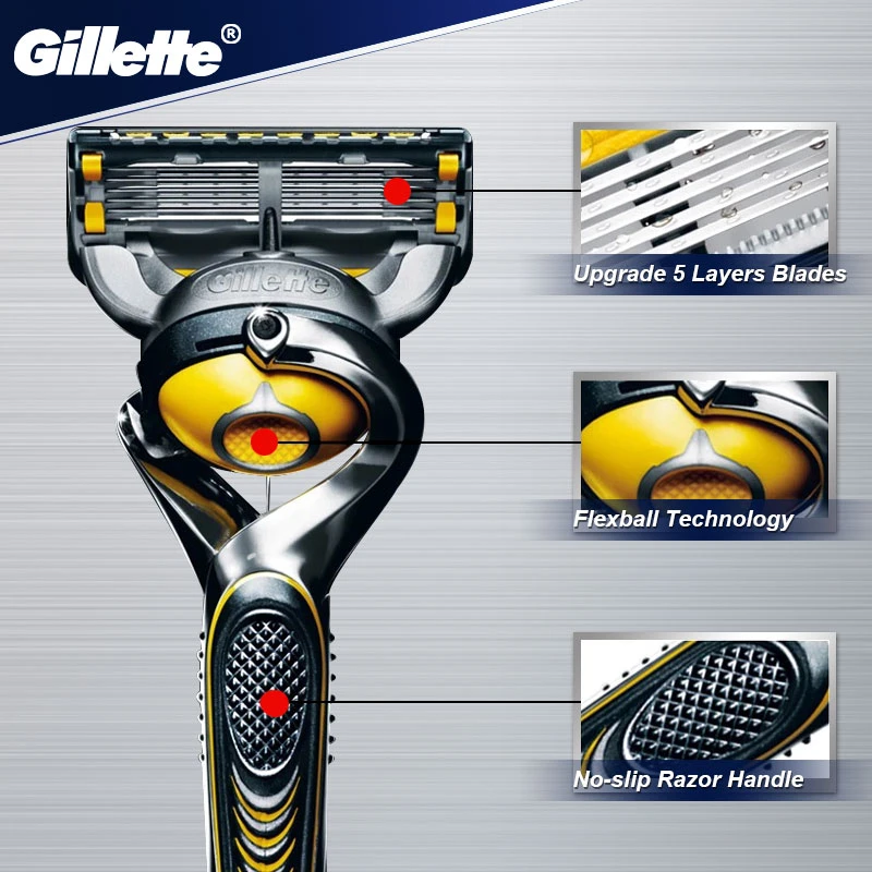 Бритвенный станок Gillette Fusion5 Proglide Proshield безопасный держатель для бритвы ручная