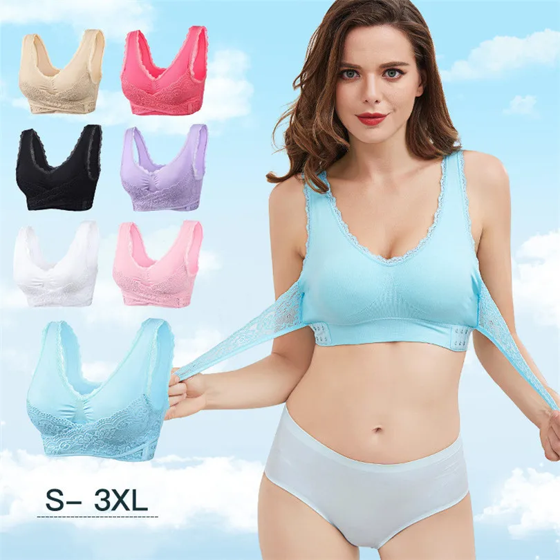 LJCUIYAO Lace Solid Color Cross Side Buckle Without Rims Gathered Sport Underwear Sleep Bra New Bralette Brassiere Skin Clothes 
LJCUIYAO Lace Solid Color Cross Side Buckle Without Rims Gathered Sport Underwear Sleep Bra New Bralette Brassiere Skin Clothes