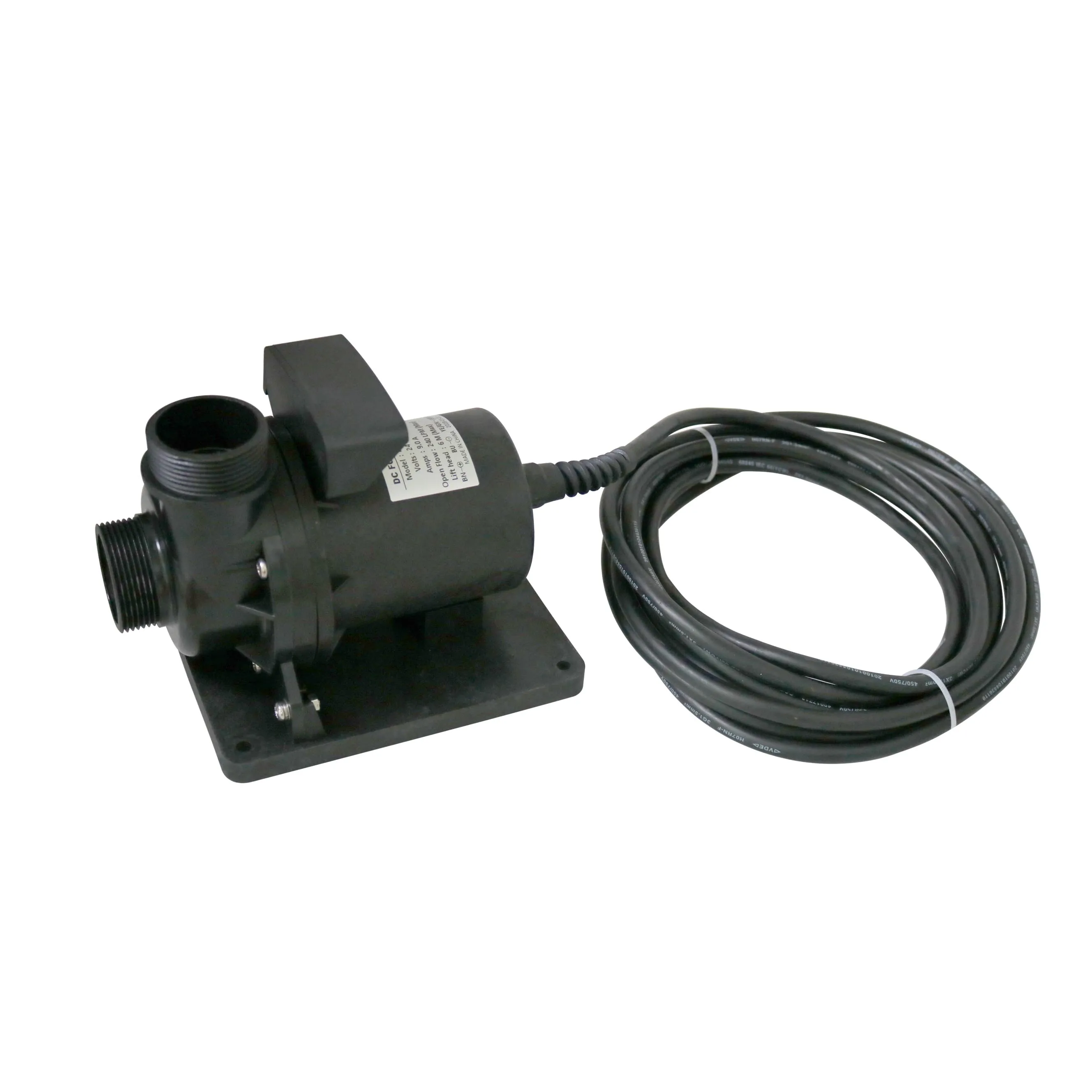 240LPM large flow electric DC brushless water pump made by Chinese manufacturers 
240LPM large flow electric DC brushless water pump made by Chinese manufacturers