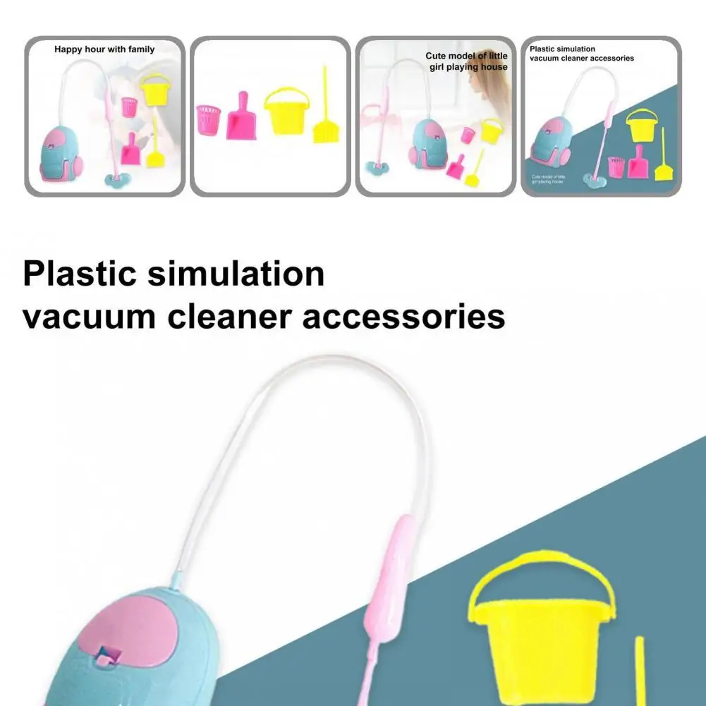 1Set Delicate Dollhouse Bucket Brush Toys Versatile Mini Cleaning Tools Bright Color for Intellectual Development
1Set Delicate Dollhouse Bucket Brush Toys Versatile Mini Cleaning Tools Bright Color for Intellectual Development