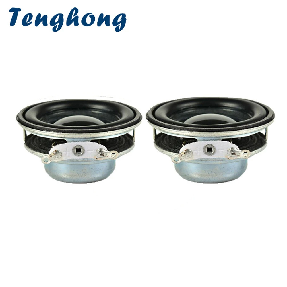 Tenghong 2pcs 40MM Audio Portable Speakers 4Ohm 3W 16 Cone Full Range Speaker For Home Theater Loudspeaker DIY PU Edge 
Tenghong 2pcs 40MM Audio Portable Speakers 4Ohm 3W 16 Cone Full Range Speaker For Home Theater Loudspeaker DIY PU Edge