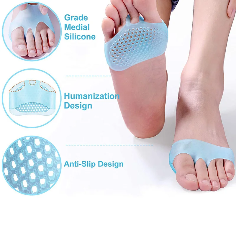 1 Pair Silicone Soft Honeycomb Forefoot Insoles High Heel Shoes Pad Gel Breathable Health Care Shoe Insole Massage Shoe Insert
1 Pair Silicone Soft Honeycomb Forefoot Insoles High Heel Shoes Pad Gel Breathable Health Care Shoe Insole Massage Shoe Insert