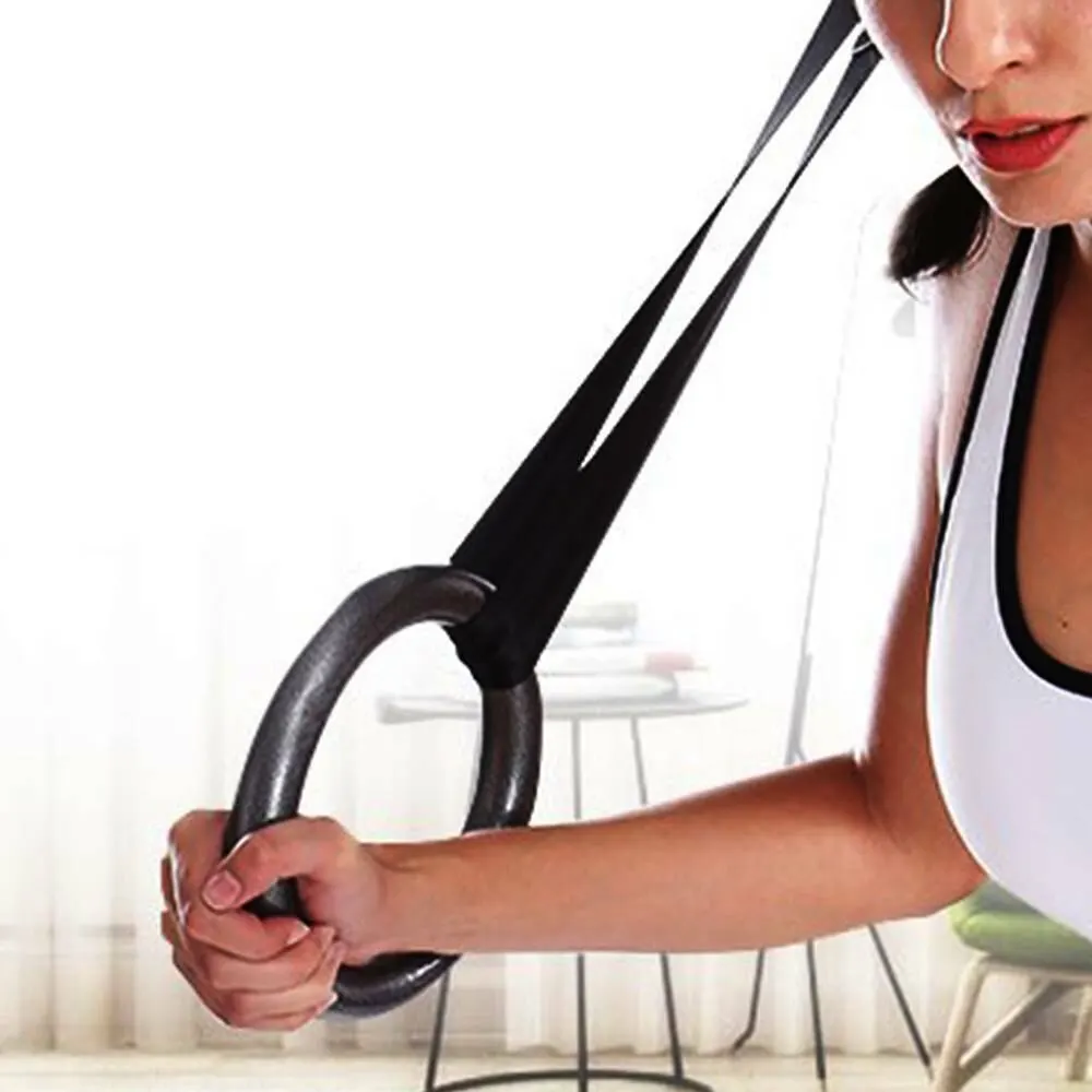 Birch Wooden Exercise Fitness Gymnastic Rings Gym Sports Fitness Equipment Pull Ups Muscle Ups For Exercise Home Gym &Fitness
Birch Wooden Exercise Fitness Gymnastic Rings Gym Sports Fitness Equipment Pull Ups Muscle Ups For Exercise Home Gym &Fitness