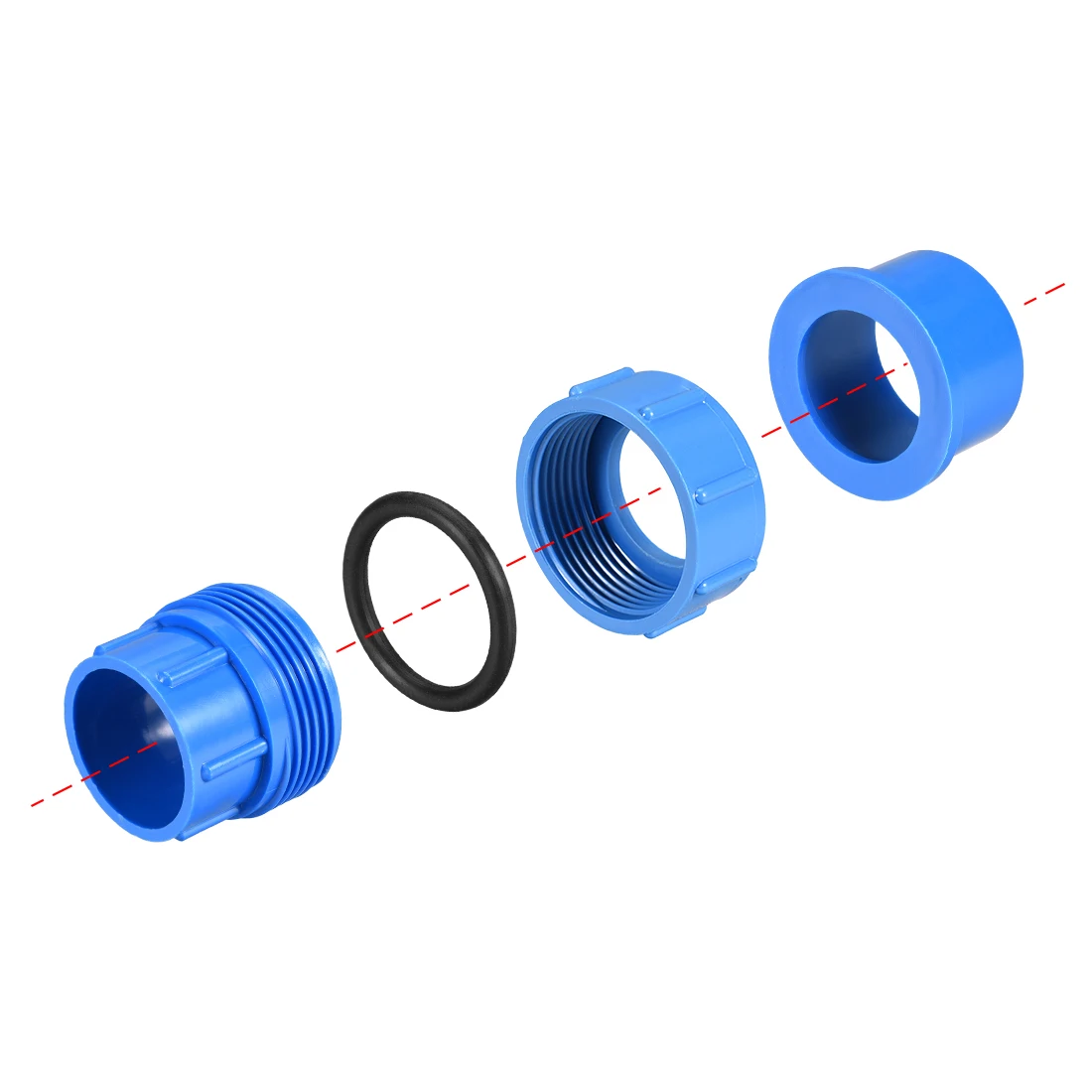uxcell 3pcs 40mm X 40mm PVC Pipe Fitting Union Solvent Socket Quick Connector Blue
uxcell 3pcs 40mm X 40mm PVC Pipe Fitting Union Solvent Socket Quick Connector Blue