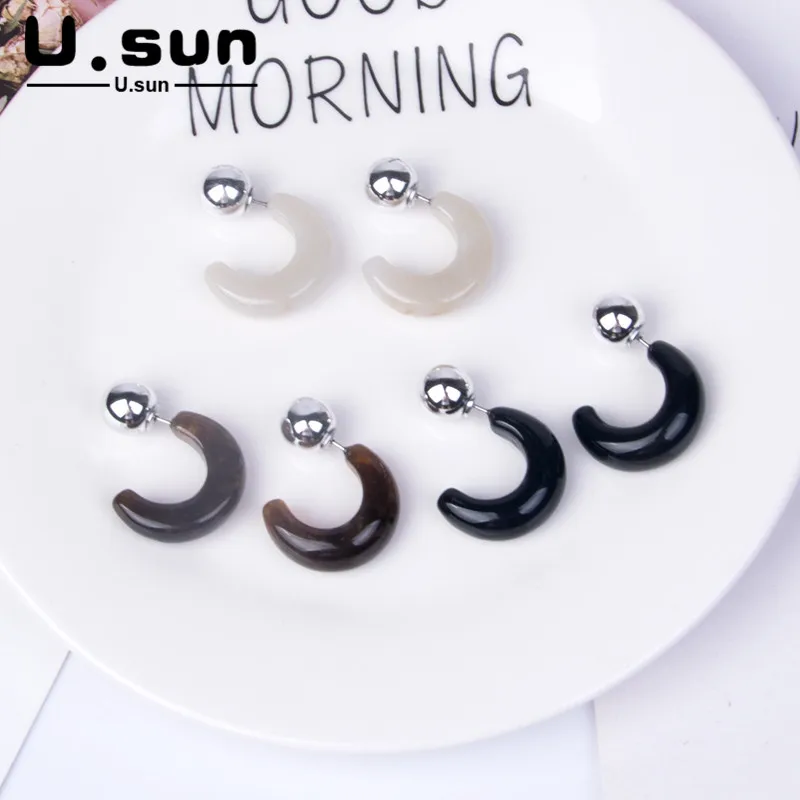 Simple Earrings For Girls Women Resin Acrylic Bohemian Statement Fashion Earrings Elegant Charm Personalized Style Party Jewelry
Simple Earrings For Girls Women Resin Acrylic Bohemian Statement Fashion Earrings Elegant Charm Personalized Style Party Jewelry