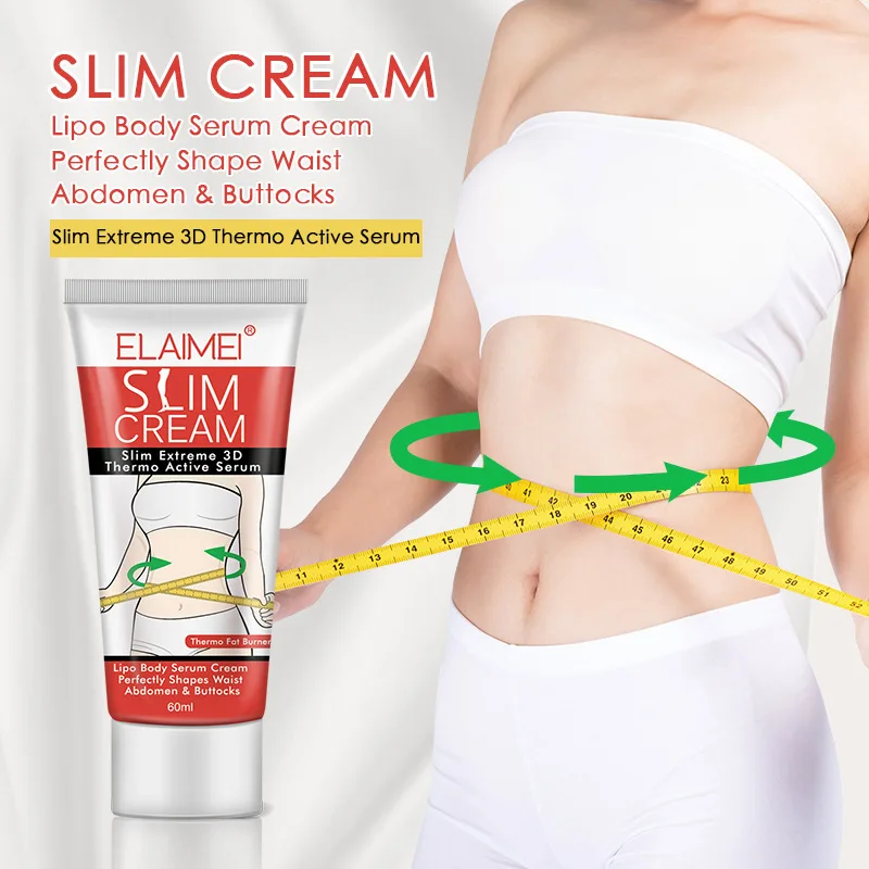 ELAIMEI Slimming Cream Weight Loss Burning Fat Cellulite Massage Cream Reduce Abdomen Thighs Hip Fast Shape Waist Body Whitening
ELAIMEI Slimming Cream Weight Loss Burning Fat Cellulite Massage Cream Reduce Abdomen Thighs Hip Fast Shape Waist Body Whitening