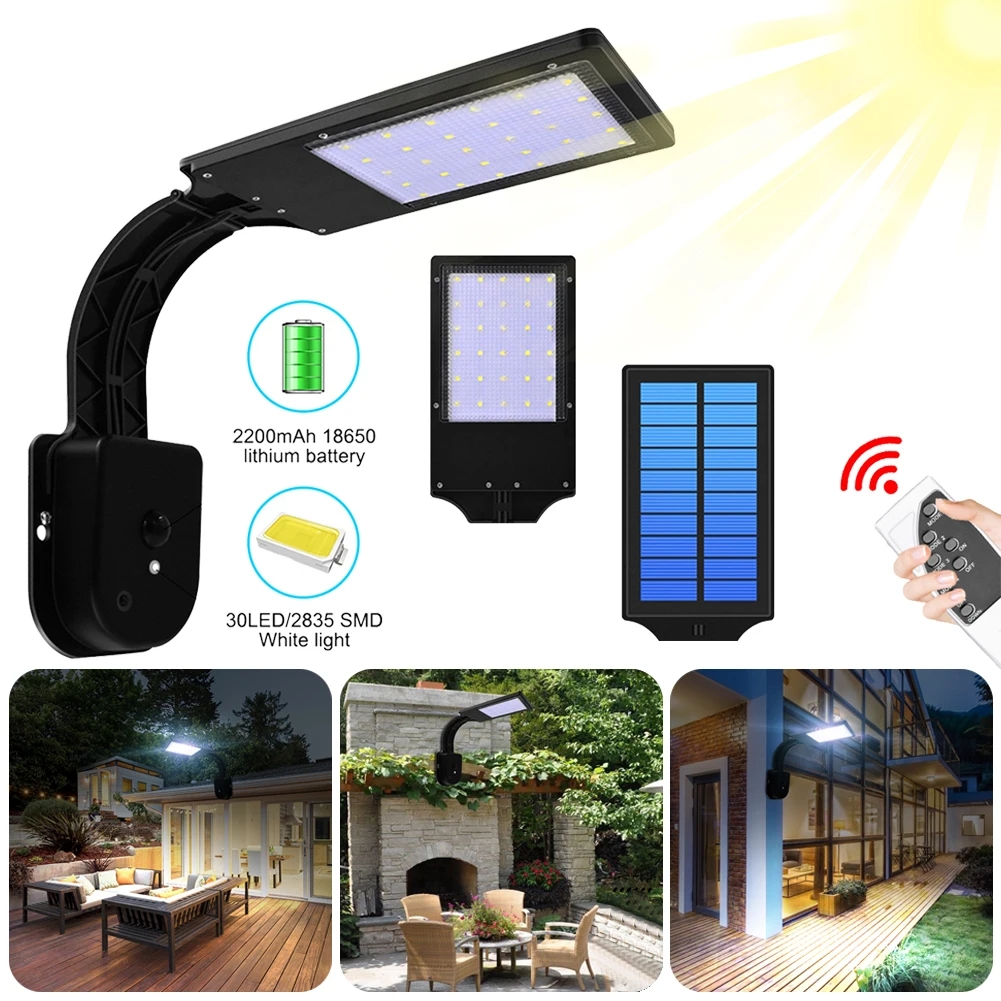Solar Lights With 4 Working Modes Outdoor Solar Lamp with Remote Control IP65 Waterproof Lighting for Garden Wall Yard Garage
Solar Lights With 4 Working Modes Outdoor Solar Lamp with Remote Control IP65 Waterproof Lighting for Garden Wall Yard Garage