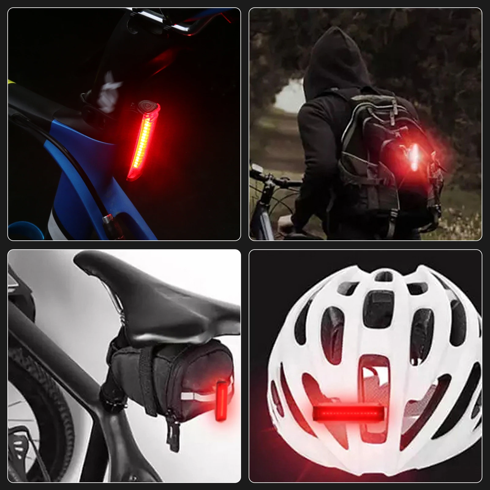 Cycling Bicycle Light Bike LED Taillight 500mAh Bicycle USB Charging Safety Warning Light IP65 Waterproof Bike Rear Tail Light
Cycling Bicycle Light Bike LED Taillight 500mAh Bicycle USB Charging Safety Warning Light IP65 Waterproof Bike Rear Tail Light