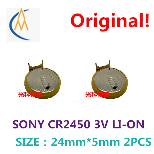 2 шт. домашние интерьеры SONY 3 В Кнопка CR2450 литиевая батарея автомобильные ключи дистанционное управление горизонтальные штативы можно свари...
2 шт. домашние интерьеры SONY 3 В Кнопка CR2450 литиевая батарея автомобильные ключи дистанционное управление горизонтальные штативы можно свари...