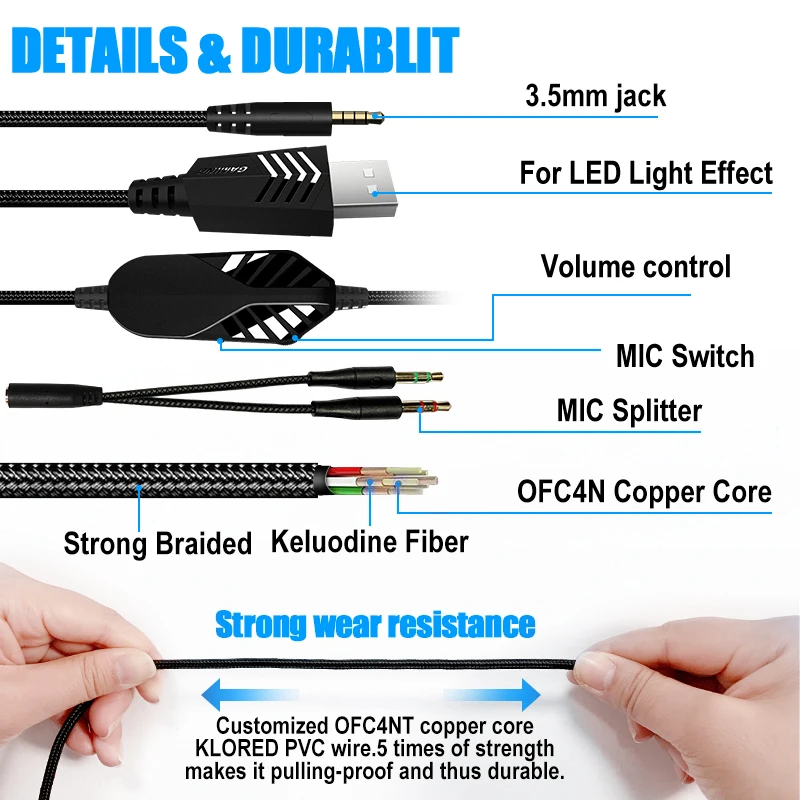Python Fly G2000 Mix Laptop Gaming Headsets 3.5mm Wired Headset Colourful Light PC Earphones for 7.1 Surround Earphone Gamer
Python Fly G2000 Mix Laptop Gaming Headsets 3.5mm Wired Headset Colourful Light PC Earphones for 7.1 Surround Earphone Gamer