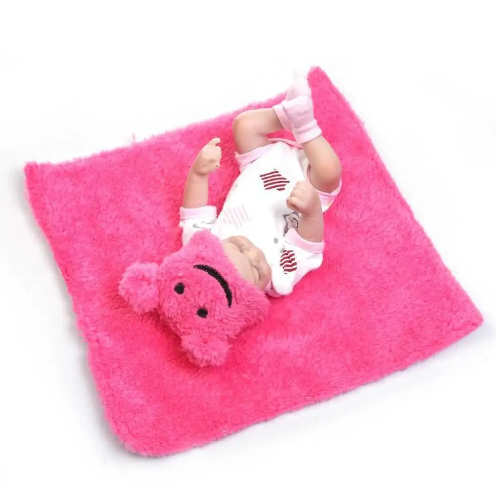 Kuulee 28CM Simulation Full Silicone Reborn Dolls Lifestyle Mini Bathing Baby Education Toy Baby Comfort Helper
Kuulee 28CM Simulation Full Silicone Reborn Dolls Lifestyle Mini Bathing Baby Education Toy Baby Comfort Helper