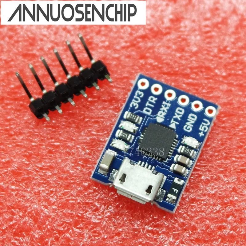 Преобразователь CJMCU CP2102 с MICRO USB на UART TTL модуль последовательный преобразователь 6