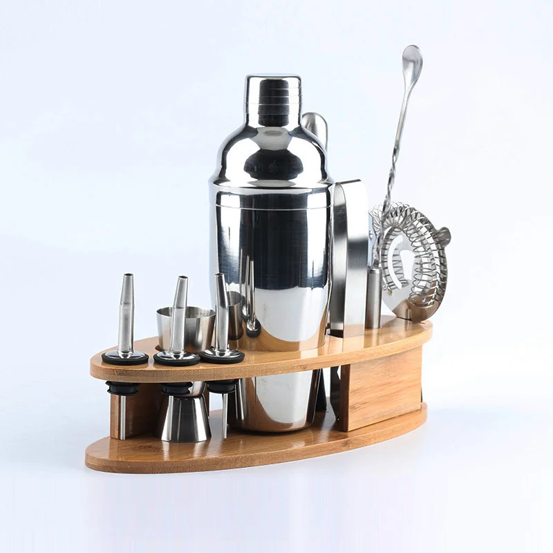 Cocktail shaker set stainless steel bar accessories home bars bartender kit 750ml shaker bottle pourer long spoon jinger
Cocktail shaker set stainless steel bar accessories home bars bartender kit 750ml shaker bottle pourer long spoon jinger