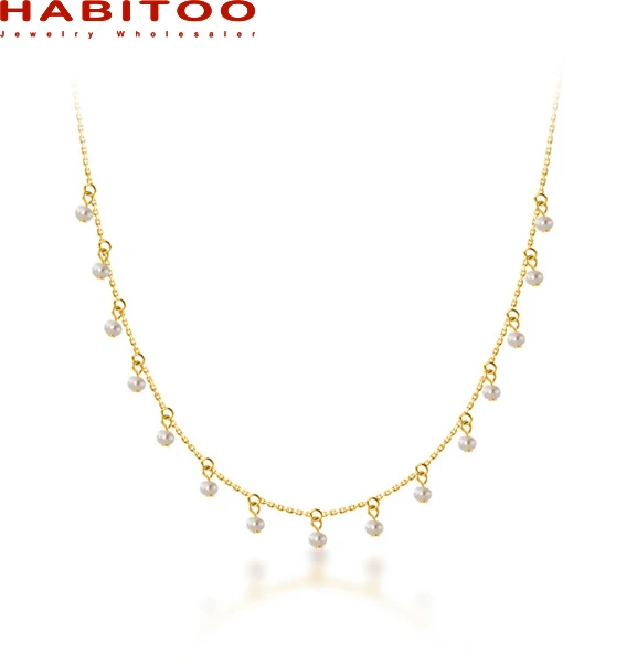 Natural 4-5mm White Freshwater Baroque Pearl Clavicle Choker Chain Necklace for Women 16 Inches Fashion Jewelry Gift
Natural 4-5mm White Freshwater Baroque Pearl Clavicle Choker Chain Necklace for Women 16 Inches Fashion Jewelry Gift