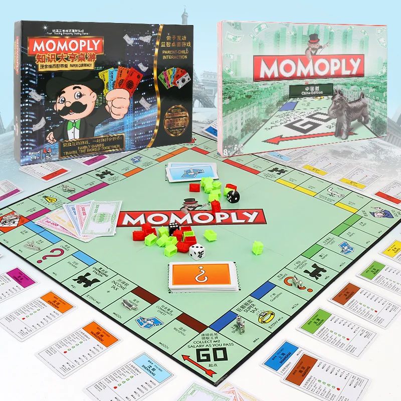 Monopoly Game Chess Deluxe Edition Super Classic China World Tour 
Monopoly Game Chess Deluxe Edition Super Classic China World Tour
