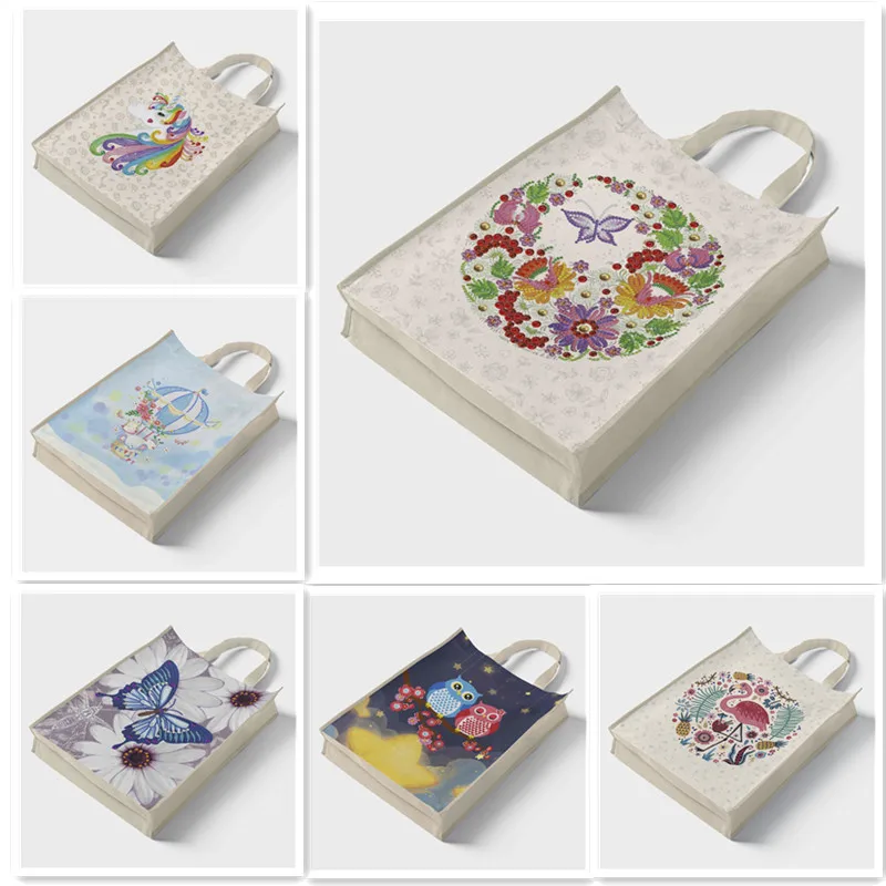 5D DIY Diamond Painting Cotton Canvas Tote Bag with Diamonds Reusable Grocery Bag Durable Bag Rhinestone Diamond Art Tote Bag
5D DIY Diamond Painting Cotton Canvas Tote Bag with Diamonds Reusable Grocery Bag Durable Bag Rhinestone Diamond Art Tote Bag