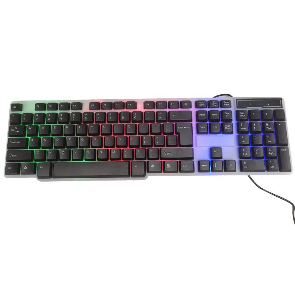 104 Keys Backlight Semi-mechanical Spanish Language USB Wired Keyboard for Laptop Computer Accessories
104 Keys Backlight Semi-mechanical Spanish Language USB Wired Keyboard for Laptop Computer Accessories