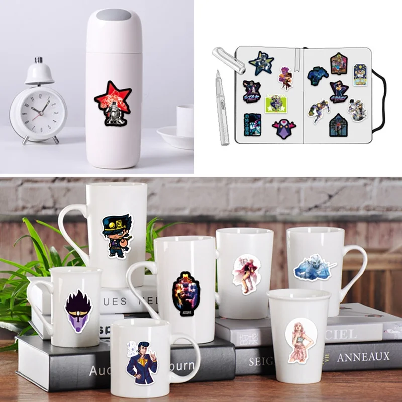 50 Pcs/Pack Jojos Bizzare Adventure Stickers For Motorcycle Car Luggage Laptop Bicycle Fridge Skateboard Anime Notebook Stickers
50 Pcs/Pack Jojos Bizzare Adventure Stickers For Motorcycle Car Luggage Laptop Bicycle Fridge Skateboard Anime Notebook Stickers