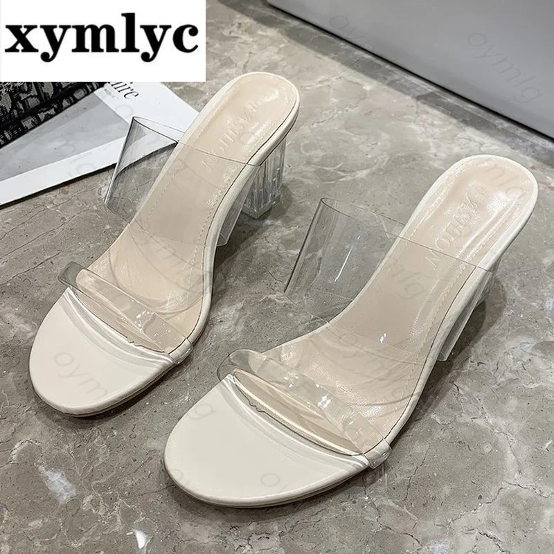 Transparent PU Beige High Heels Women New Summer Shoes Women Fashion Concise Hollow Slip-On Open Toe Casual Female Shoes
Transparent PU Beige High Heels Women New Summer Shoes Women Fashion Concise Hollow Slip-On Open Toe Casual Female Shoes
