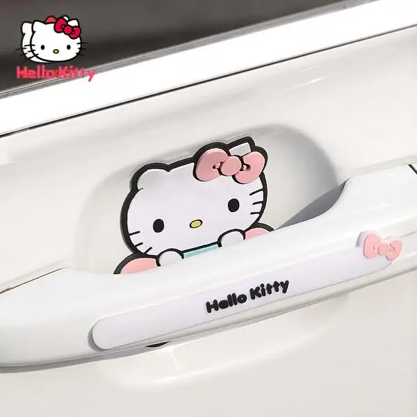 Автомобильная Противоударная полоса Hello Kitty, мультяшная наклейка на дверь, боковая Противоударная защита от царапин, декоративная наклейка
Автомобильная Противоударная полоса Hello Kitty, мультяшная наклейка на дверь, боковая Противоударная защита от царапин, декоративная наклейка