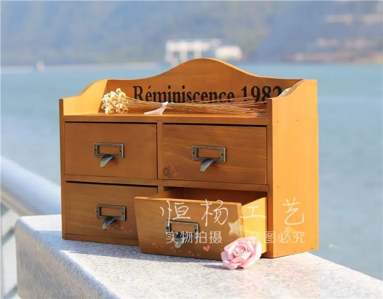 Solid Wood Desktop Locker Lipstick Dormitory Restoring Ancient Ways To Receive Four Drawer Wooden Jewelry Box Shelf
Solid Wood Desktop Locker Lipstick Dormitory Restoring Ancient Ways To Receive Four Drawer Wooden Jewelry Box Shelf