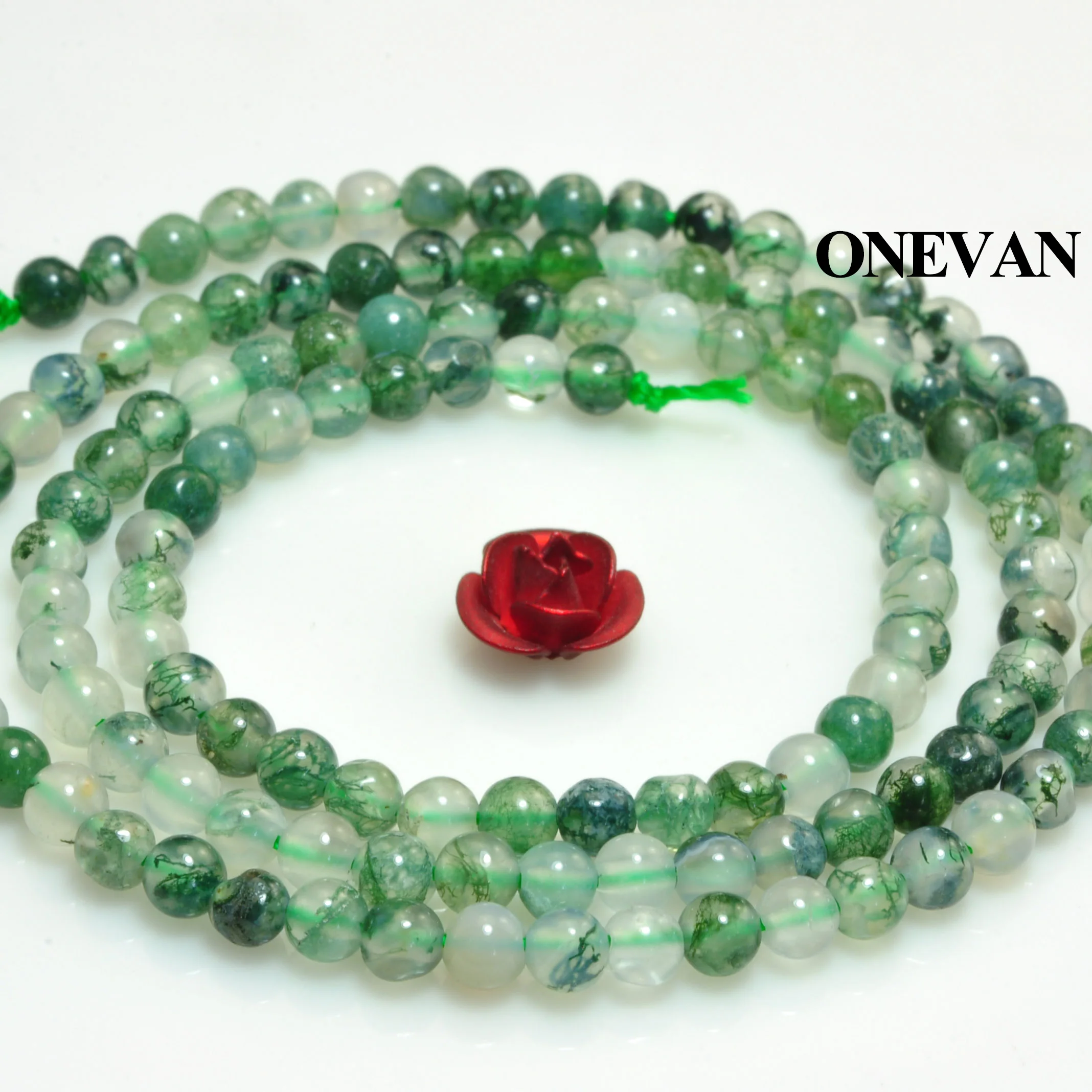 ONEVAN Natural A+ Moss Grass Agate Beads 2mm 3mm Smooth Round Stone Bracelet Necklace Jewelry Making Diy Accessories Gift Design
ONEVAN Natural A+ Moss Grass Agate Beads 2mm 3mm Smooth Round Stone Bracelet Necklace Jewelry Making Diy Accessories Gift Design