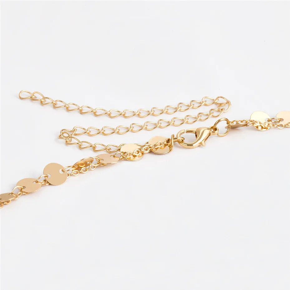 PuRui Gold Color Sequins Waist Chain Belt for Women Sexy Bikini Beach Belly Chain Simple Multilayer Body Chain Jewelry
PuRui Gold Color Sequins Waist Chain Belt for Women Sexy Bikini Beach Belly Chain Simple Multilayer Body Chain Jewelry