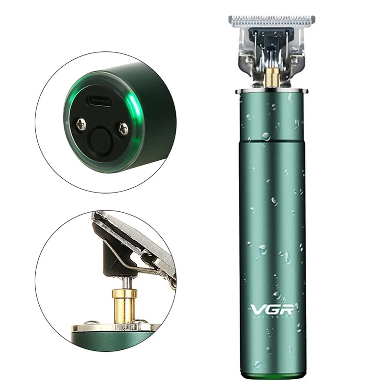 HOT-VGR V-186 Hair Trimmer Cordless Rechargeable Hair Clipper Haircut Beard Trimmer T Shape Oil Head Clipper
HOT-VGR V-186 Hair Trimmer Cordless Rechargeable Hair Clipper Haircut Beard Trimmer T Shape Oil Head Clipper