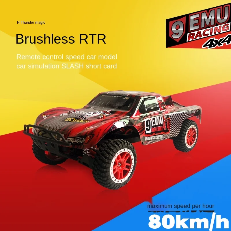1:10 Mountain Squirrel Four-Wheel Drive Remote Control Car Racing High-Speed Brushless RC Model
1:10 Mountain Squirrel Four-Wheel Drive Remote Control Car Racing High-Speed Brushless RC Model