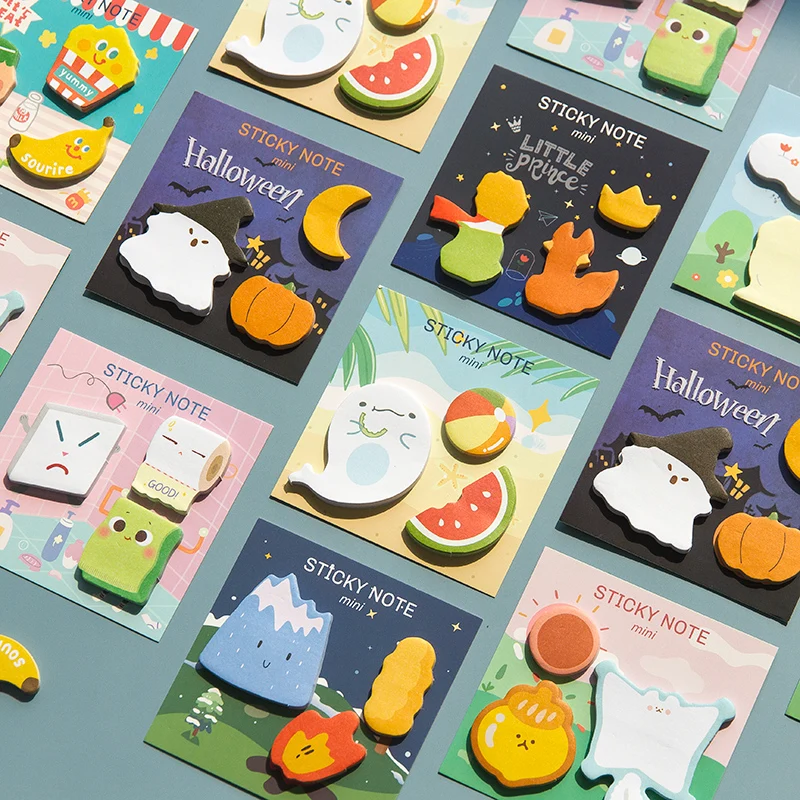 90Sheets/pack Holloween Ghost Pumpkin Prince Memo Pad Stickers Decal Sticky Notes Scrapbooking Diy Kawaii Notepad Diary 567
90Sheets/pack Holloween Ghost Pumpkin Prince Memo Pad Stickers Decal Sticky Notes Scrapbooking Diy Kawaii Notepad Diary 567