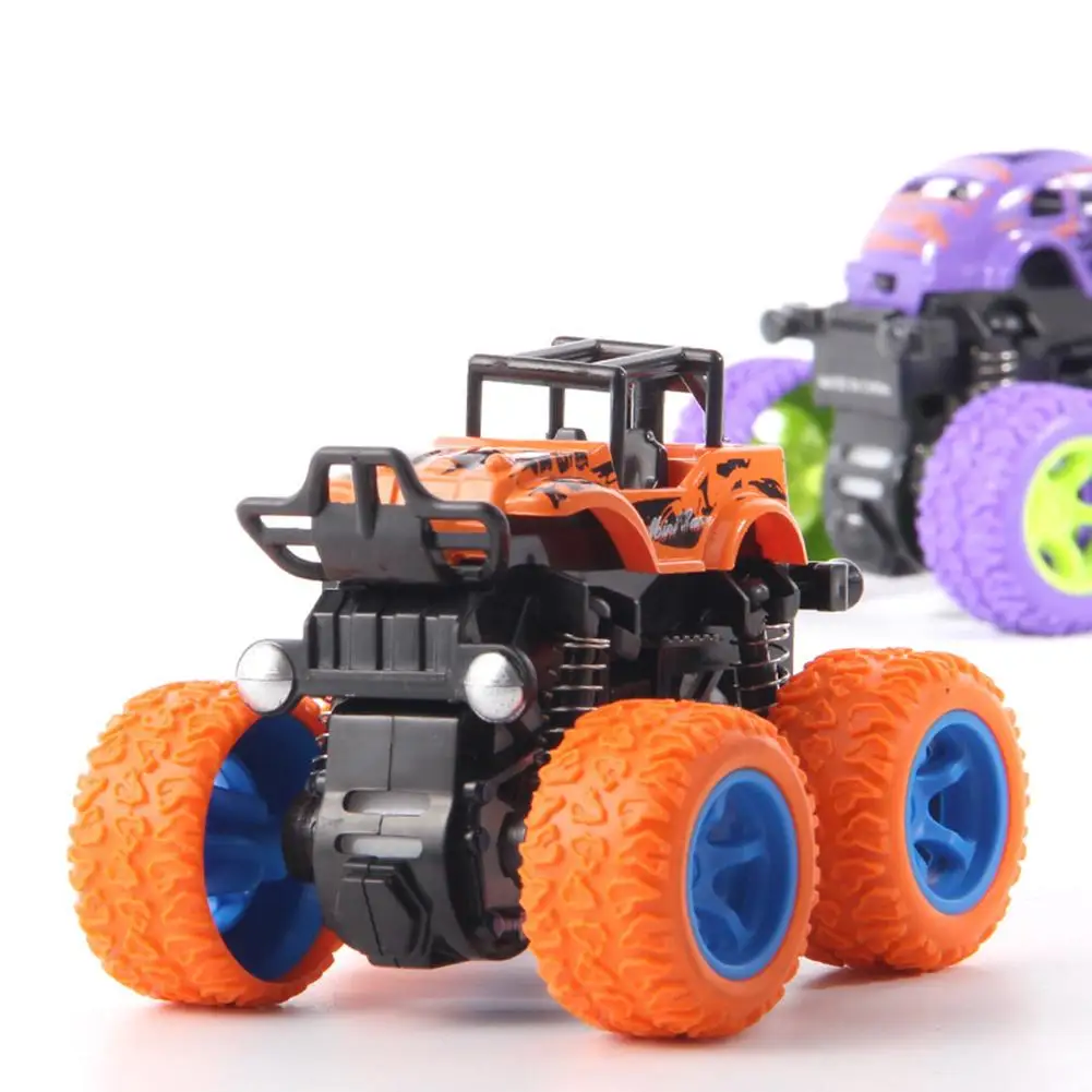 Remote control car toy Inertial off-Road Vehicle Four-Wheel-Drive Plastic Children Toy SUV Car Pull Back Stunt Car
Remote control car toy Inertial off-Road Vehicle Four-Wheel-Drive Plastic Children Toy SUV Car Pull Back Stunt Car