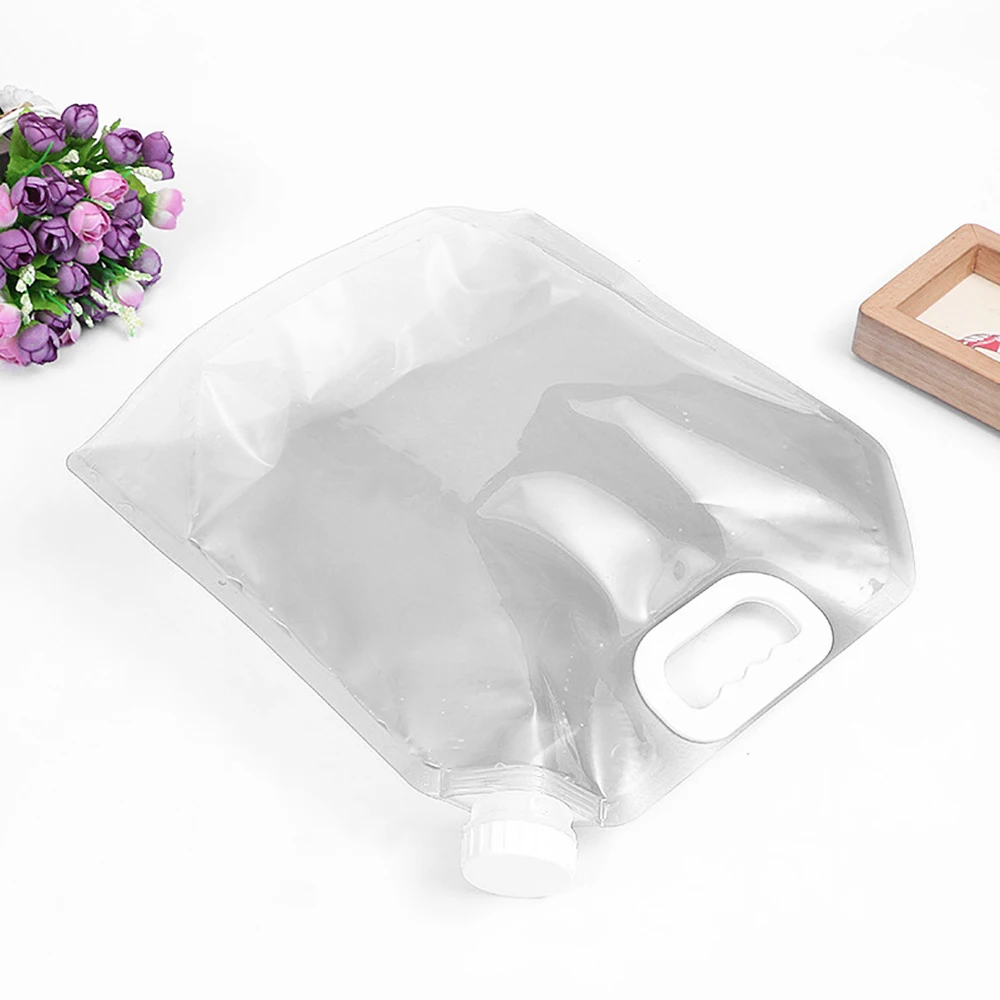 5L PE Folding Water Bag Tasteless Safety Seal Lightweight Drinking Water Storage Bags For Camping Hiking Survival Hydration
5L PE Folding Water Bag Tasteless Safety Seal Lightweight Drinking Water Storage Bags For Camping Hiking Survival Hydration