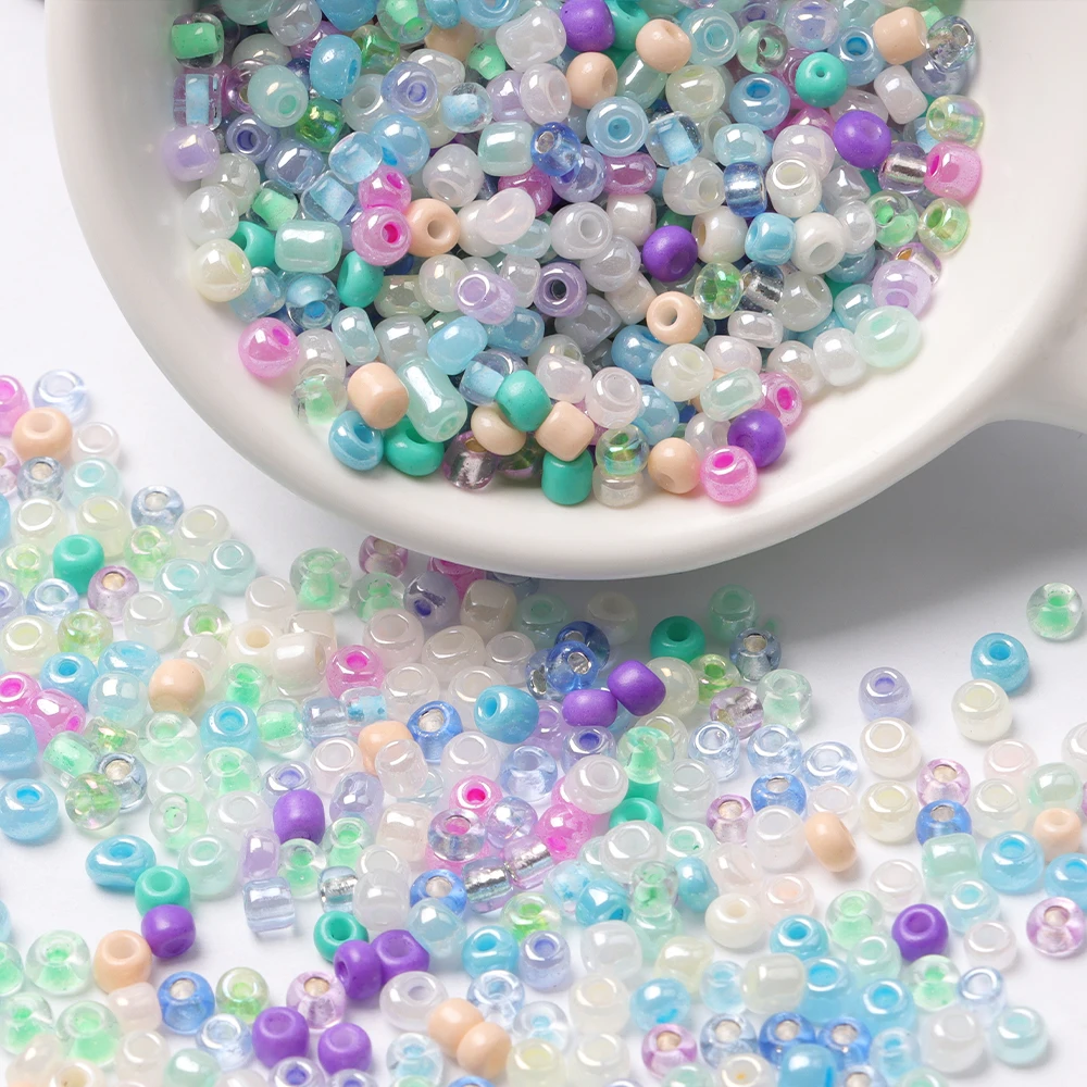 Multicolor Czech Glass Seed Spacer Beads 2/3/4mm Austria Crystal Round Beads For Kids Jewelry DIY Making Accessories
Multicolor Czech Glass Seed Spacer Beads 2/3/4mm Austria Crystal Round Beads For Kids Jewelry DIY Making Accessories