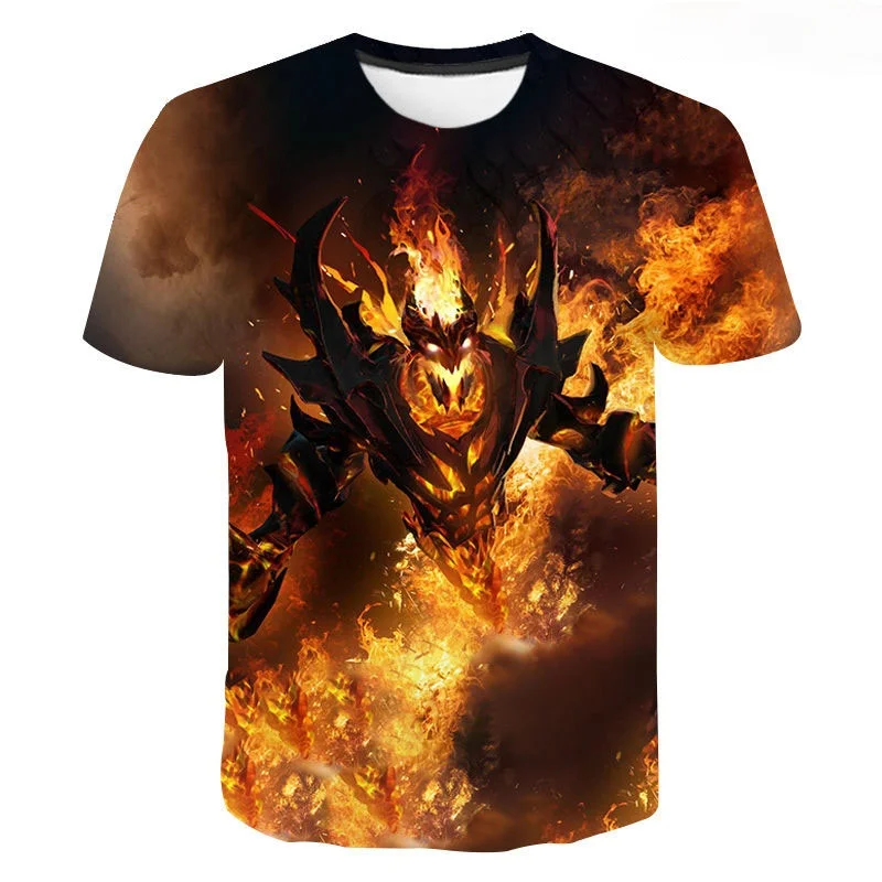 Футболка с коротким рукавом и 3D-принтом «Game Dota 2» для мужчин и женщин, крутая уличная одежда для мальчиков и девочек, детские топы, лето
Футболка с коротким рукавом и 3D-принтом «Game Dota 2» для мужчин и женщин, крутая уличная одежда для мальчиков и девочек, детские топы, лето